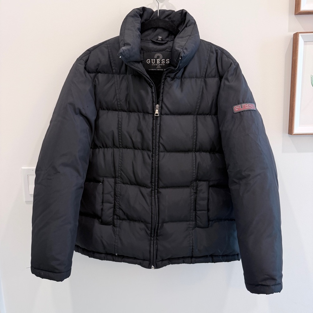 GUESS Women’s Dark Puffer Jacket